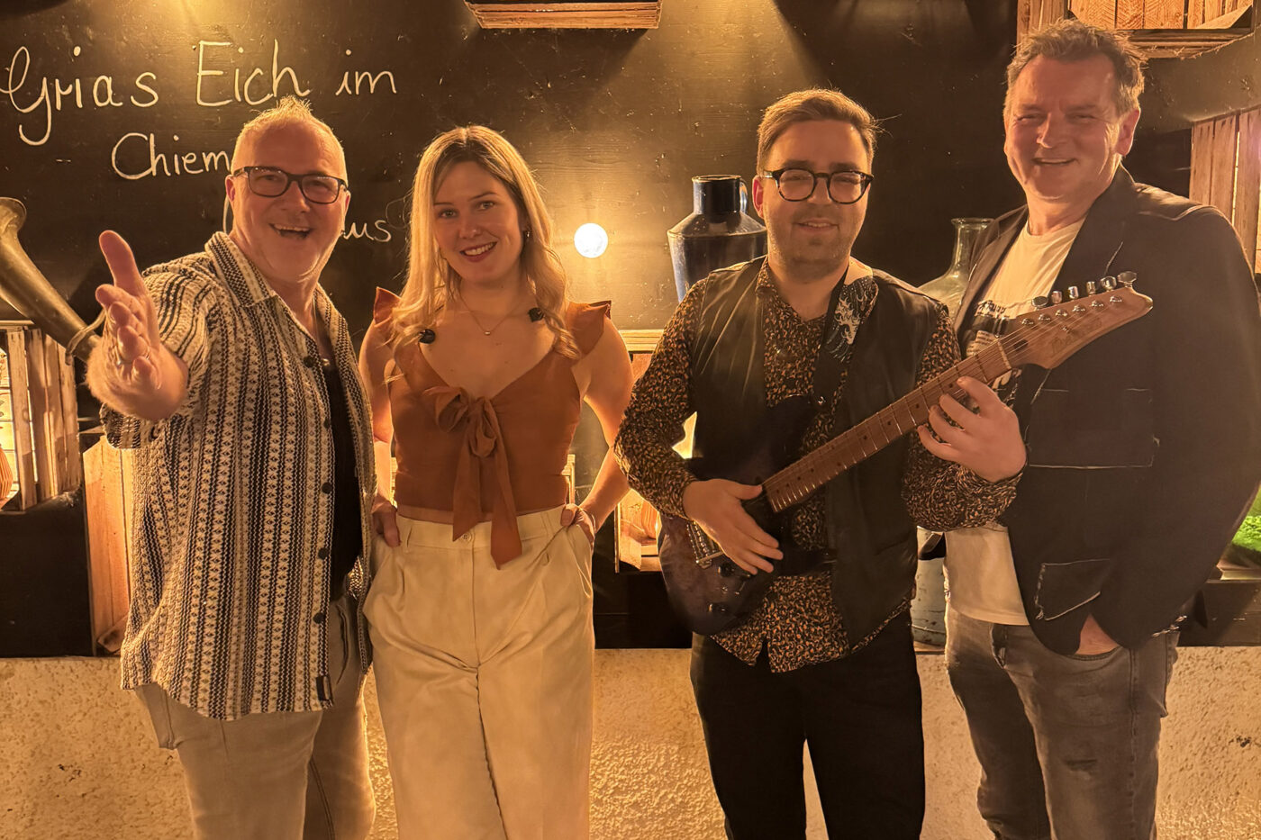 Hochzeitsband James Band im Chiemseer Wirtshaus in Chieming